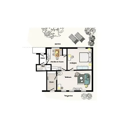 Friesenglueck In Syltnaehe! Apartamento Braderup (Nordfriesland)